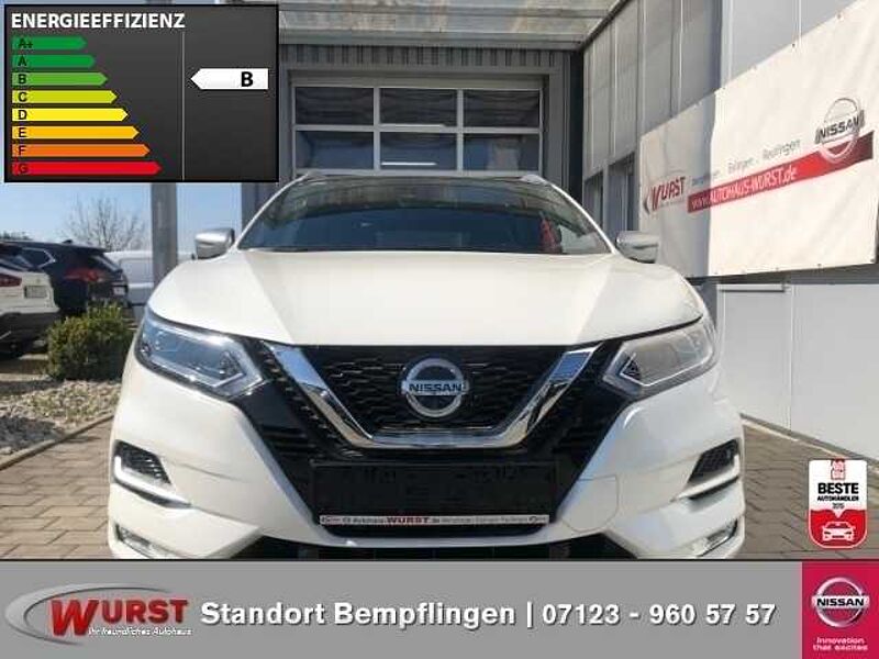 Nissan Qashqai Tekna 1.3 DIG-T EU6d-T Beheizbare Frontscheibe LED Teilleder Glasdach