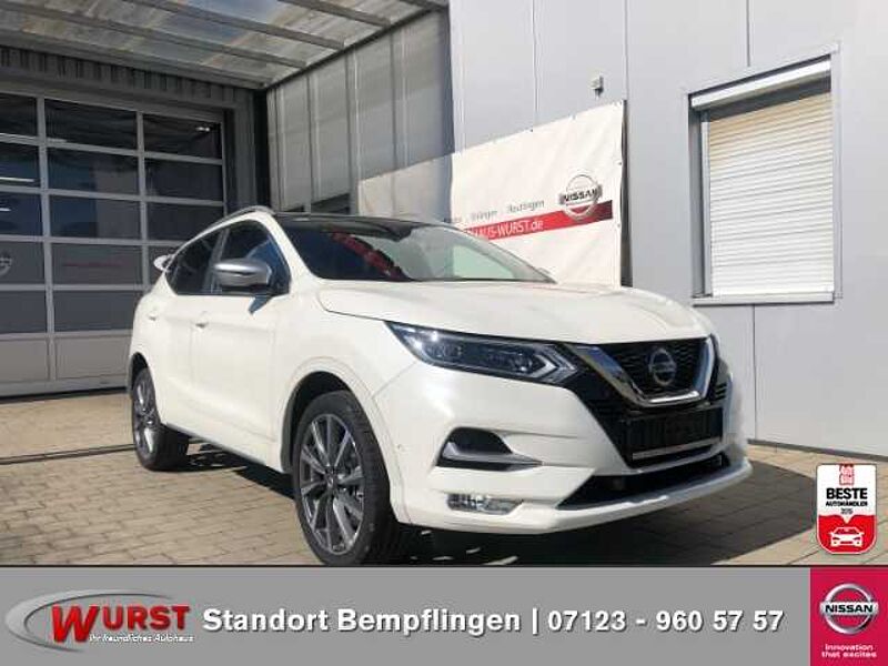 Nissan Qashqai Tekna 1.3 DIG-T EU6d-T Beheizbare Frontscheibe LED Teilleder Glasdach