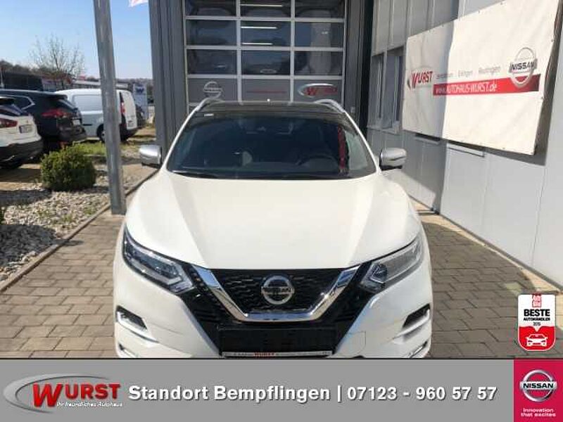 Nissan Qashqai Tekna 1.3 DIG-T EU6d-T Beheizbare Frontscheibe LED Teilleder Glasdach