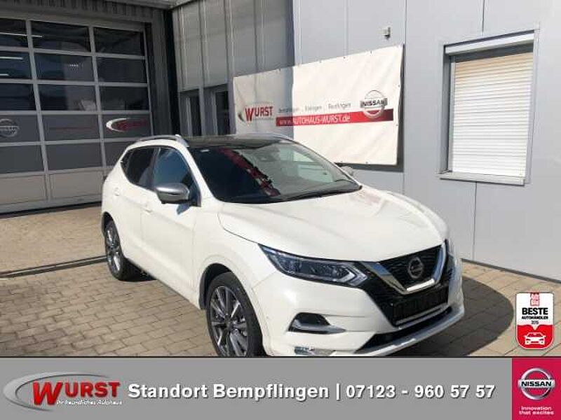 Nissan Qashqai Tekna 1.3 DIG-T EU6d-T Beheizbare Frontscheibe LED Teilleder Glasdach